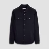 Soft Touch Solid Shirt Jacket