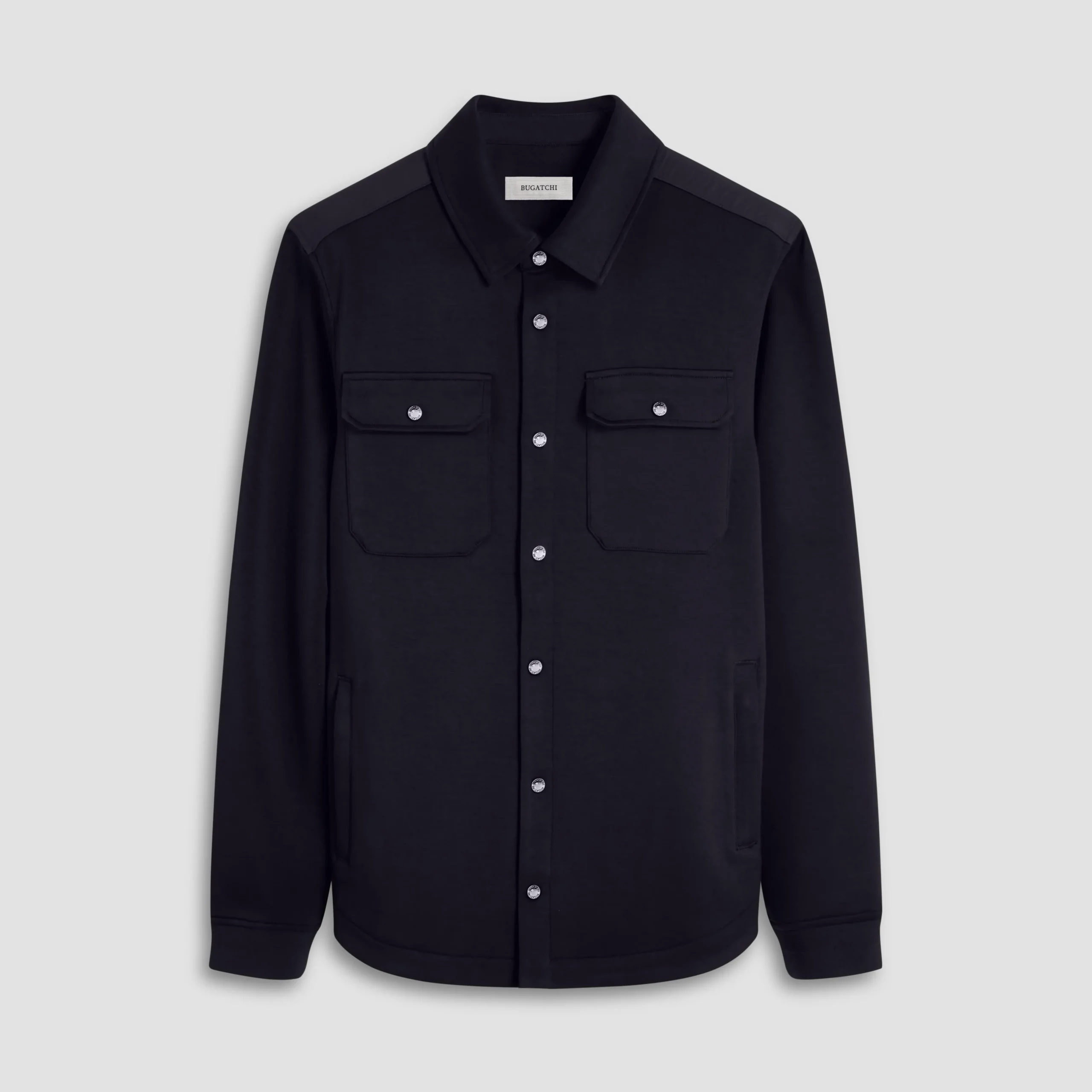 Soft Touch Solid Shirt Jacket
