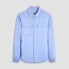 Soft Touch Solid Shirt Jacket