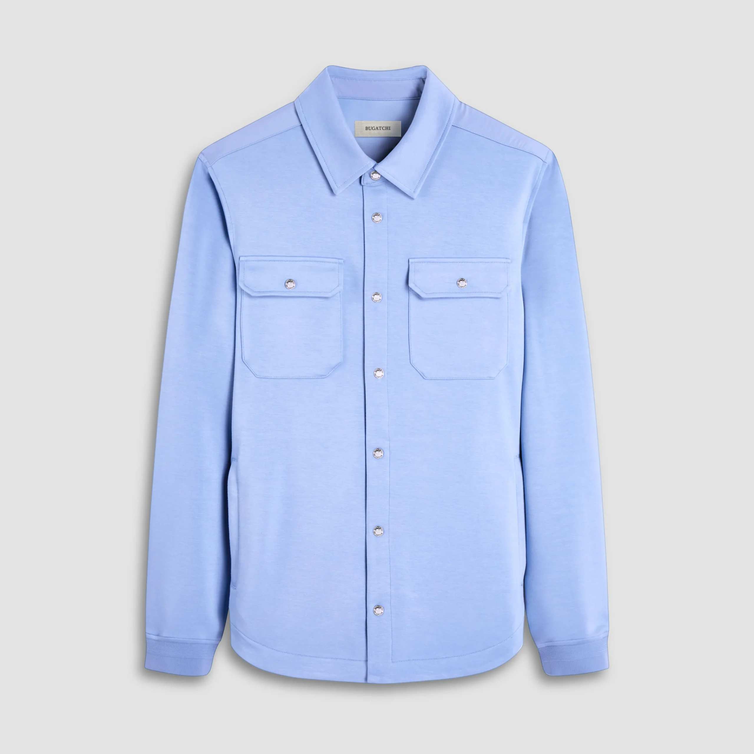 Soft Touch Solid Shirt Jacket