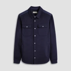 Soft Touch Solid Shirt Jacket