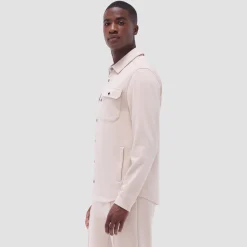 Soft Touch Solid Shirt Jacket