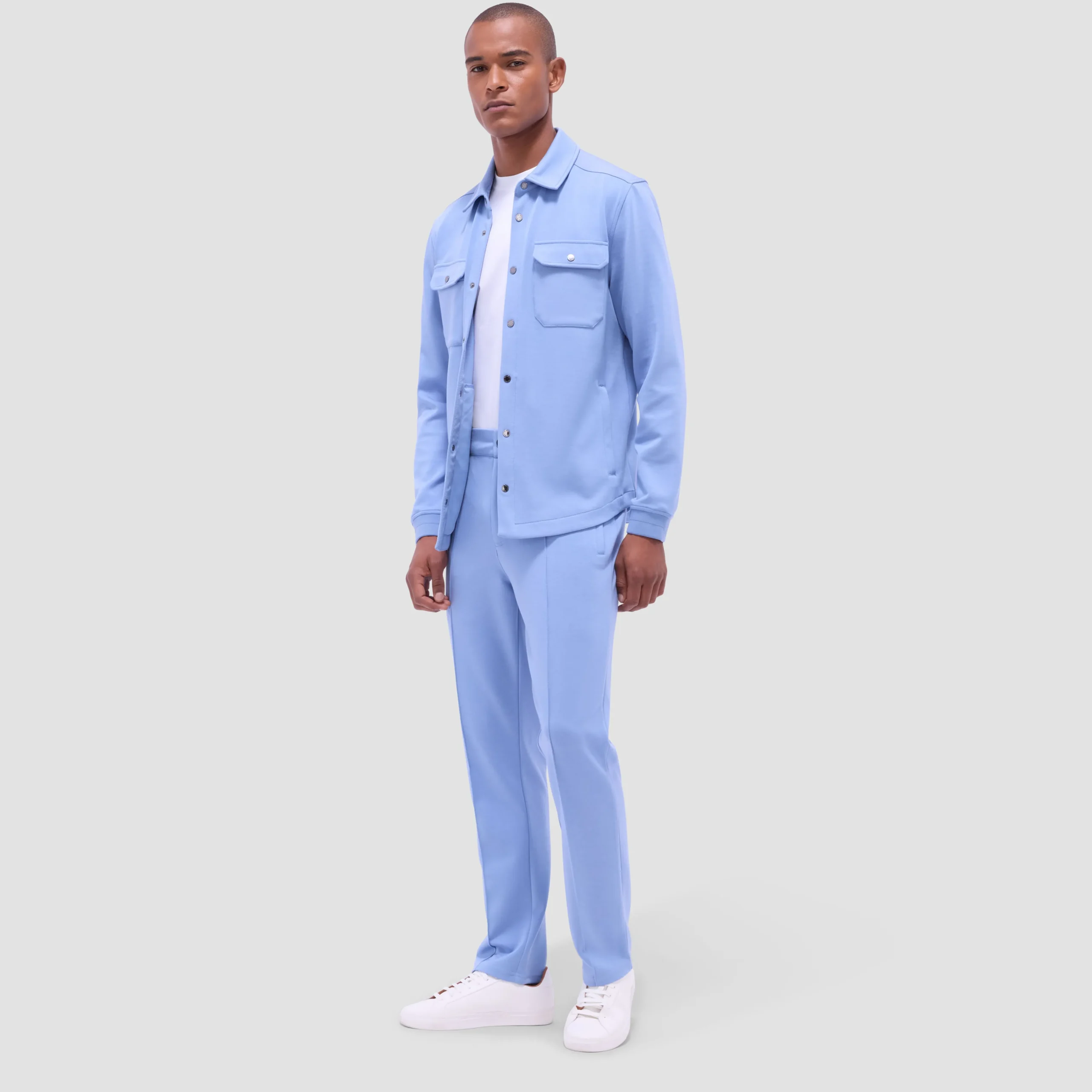 Soft Touch Solid Shirt Jacket