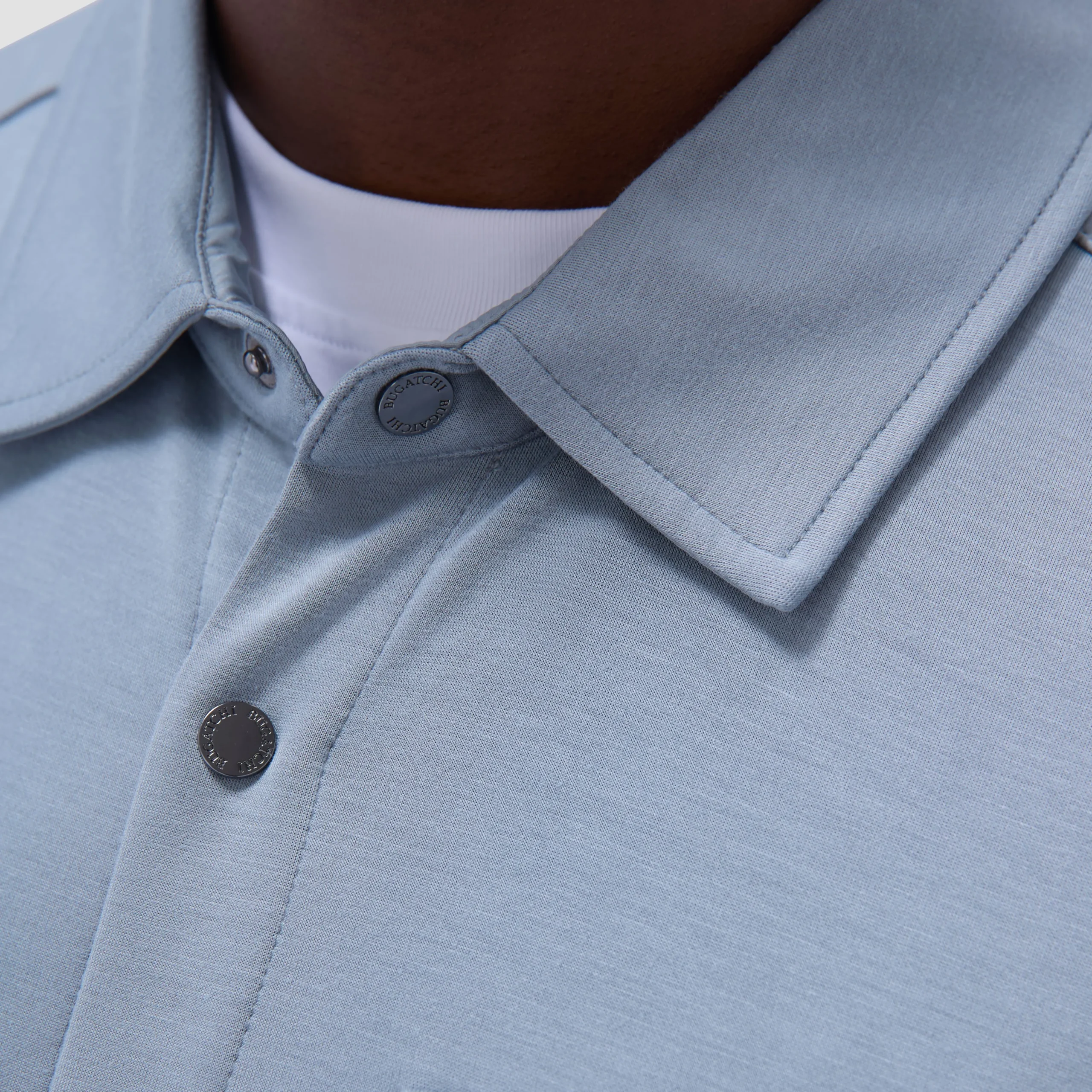 Soft Touch Solid Shirt Jacket