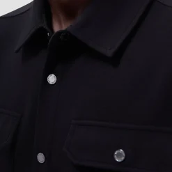 Soft Touch Solid Shirt Jacket