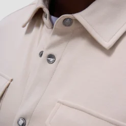 Soft Touch Solid Shirt Jacket
