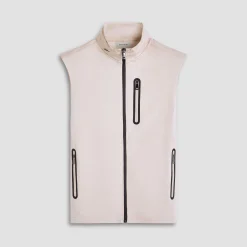 Soft Touch Solid Vest With Hood