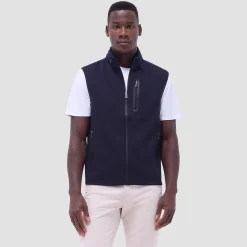 Soft Touch Solid Vest With Hood