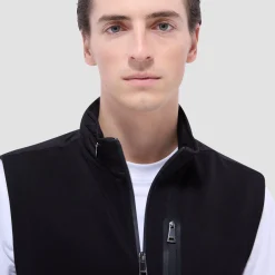 Soft Touch Solid Vest With Hood