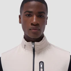 Soft Touch Solid Vest With Hood