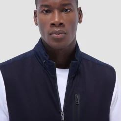 Soft Touch Solid Vest With Hood