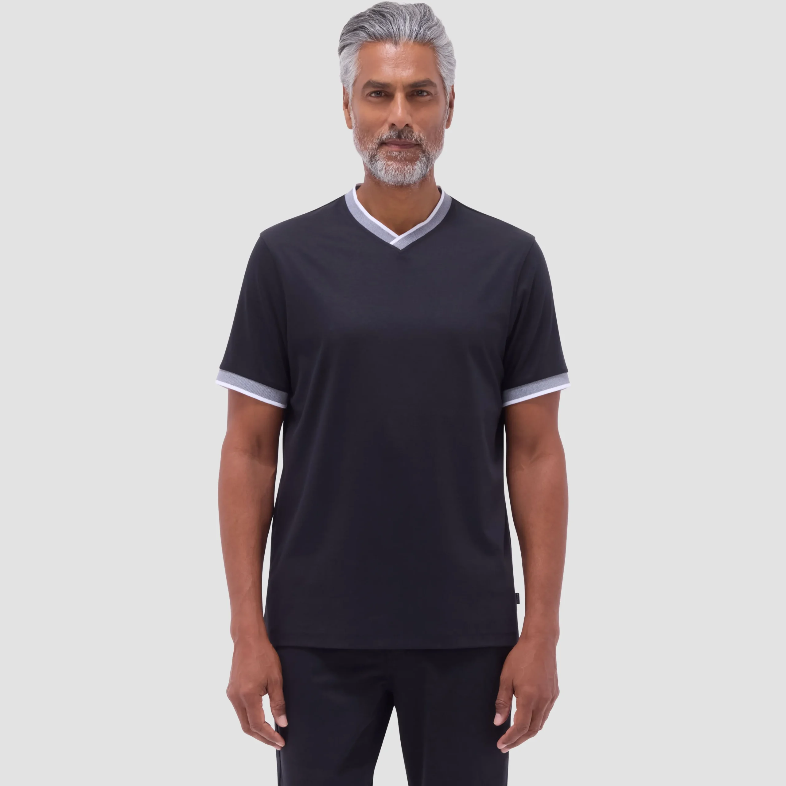 Solid Crew Neck T-Shirt