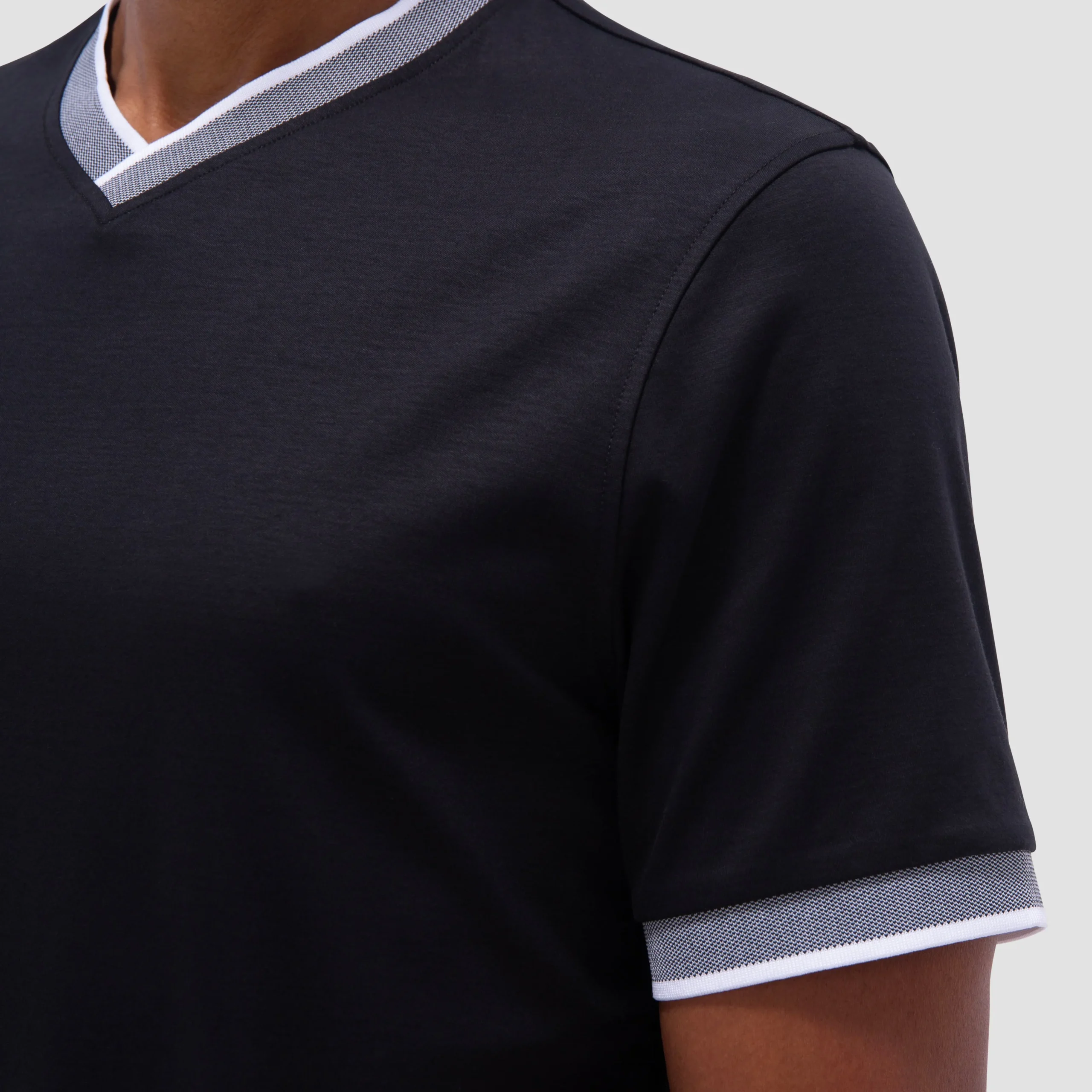 Solid Crew Neck T-Shirt