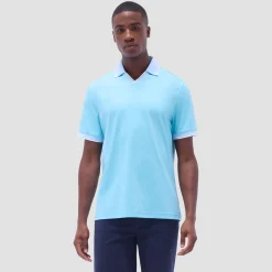 Solid Johnny Collar Polo Shirt