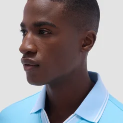 Solid Johnny Collar Polo Shirt