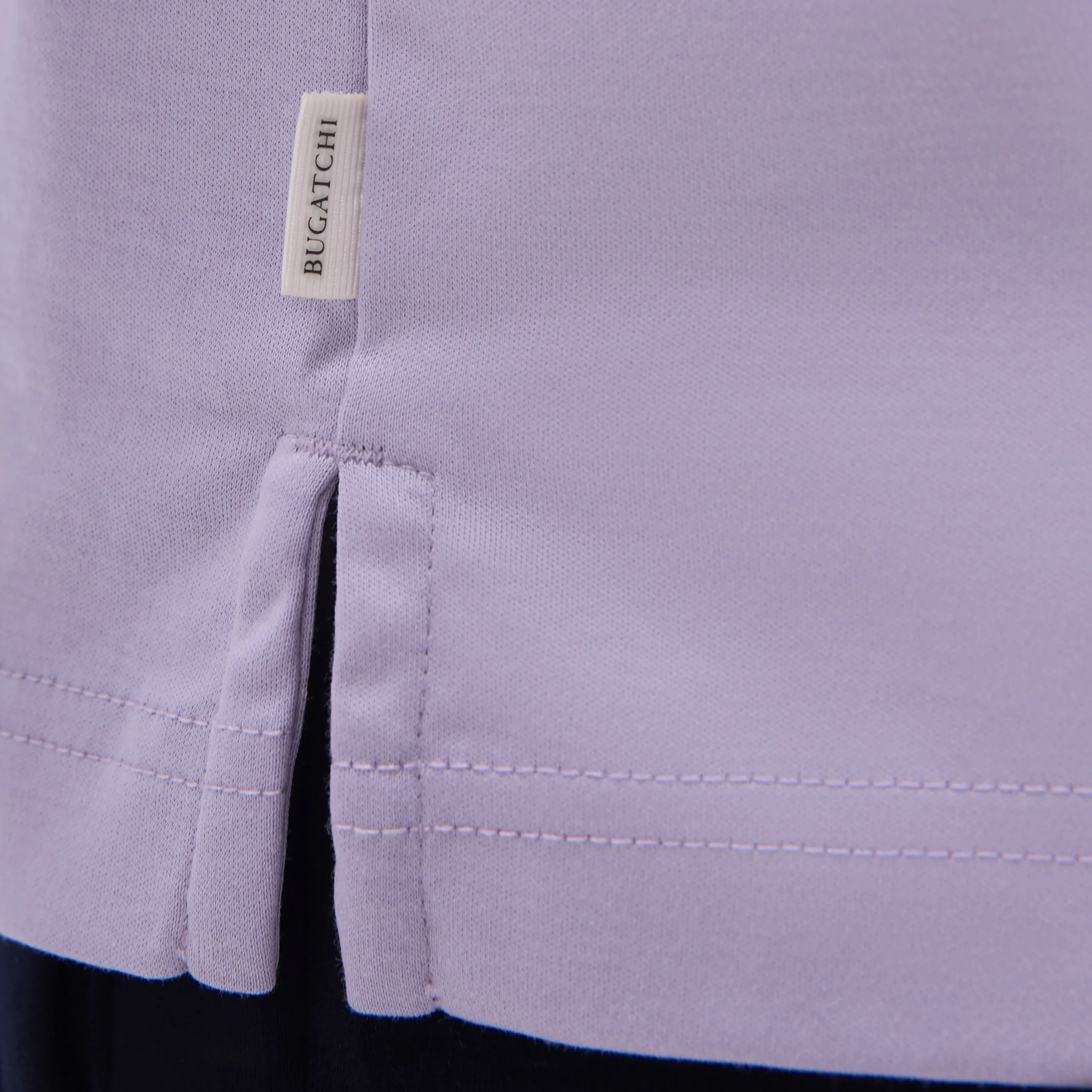 Solid Johnny Collar Polo Shirt