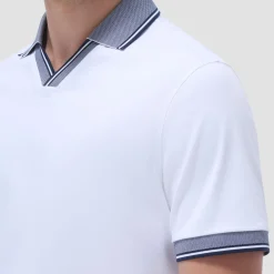Solid Johnny Collar Polo Shirt