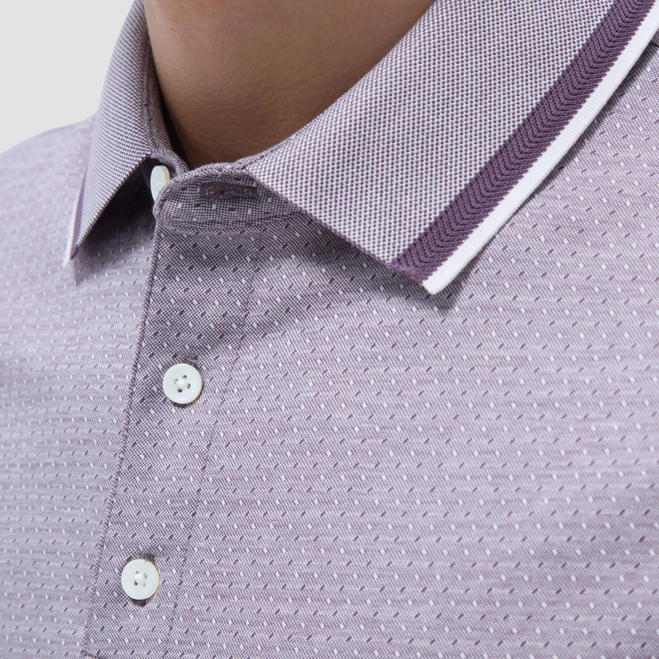 Speckled Bird's Eye Polo Shirt