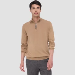 Spencer Quarter-Zip Super Merino Sweater