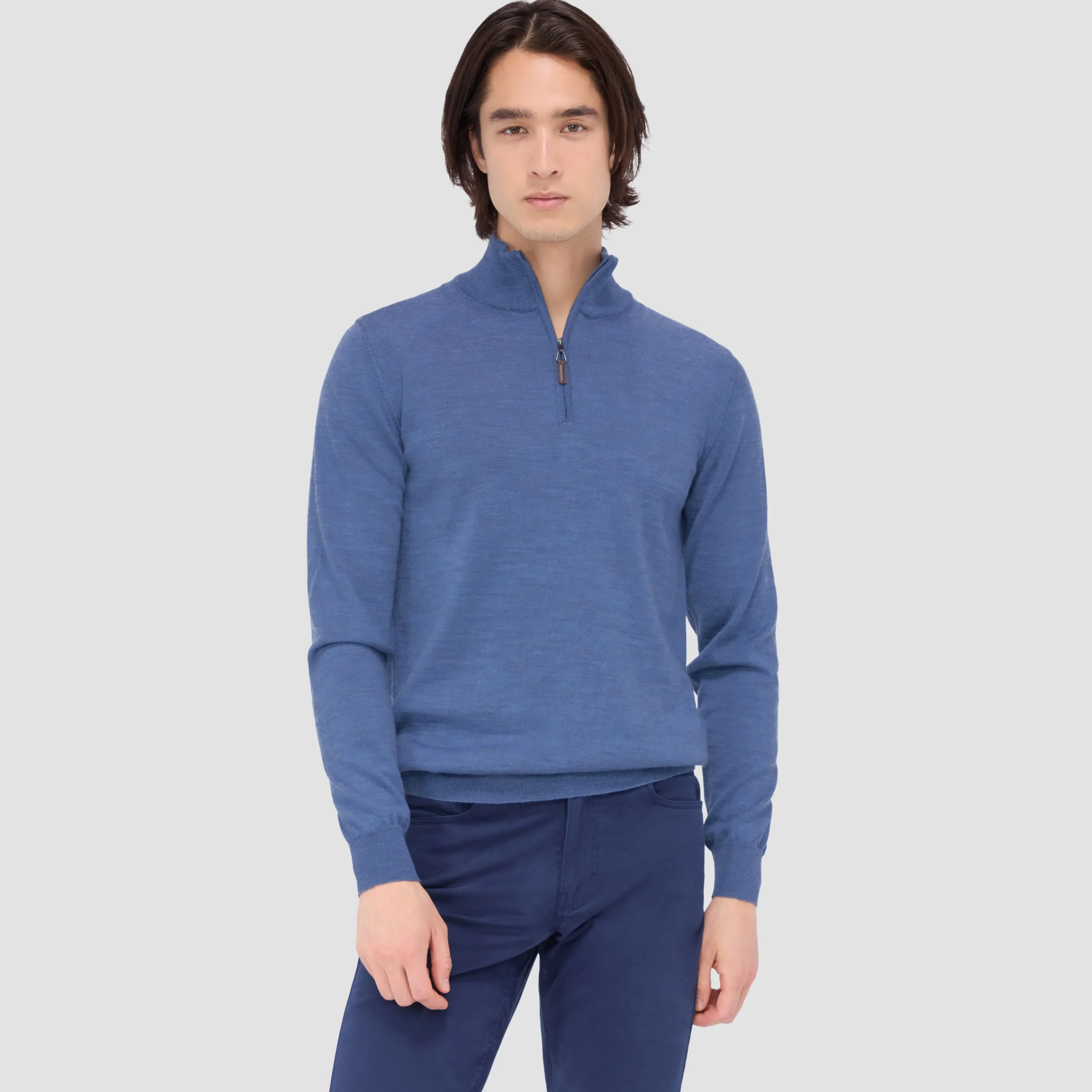 Spencer Quarter-Zip Super Merino Sweater