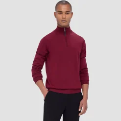Spencer Quarter-Zip Super Merino Sweater
