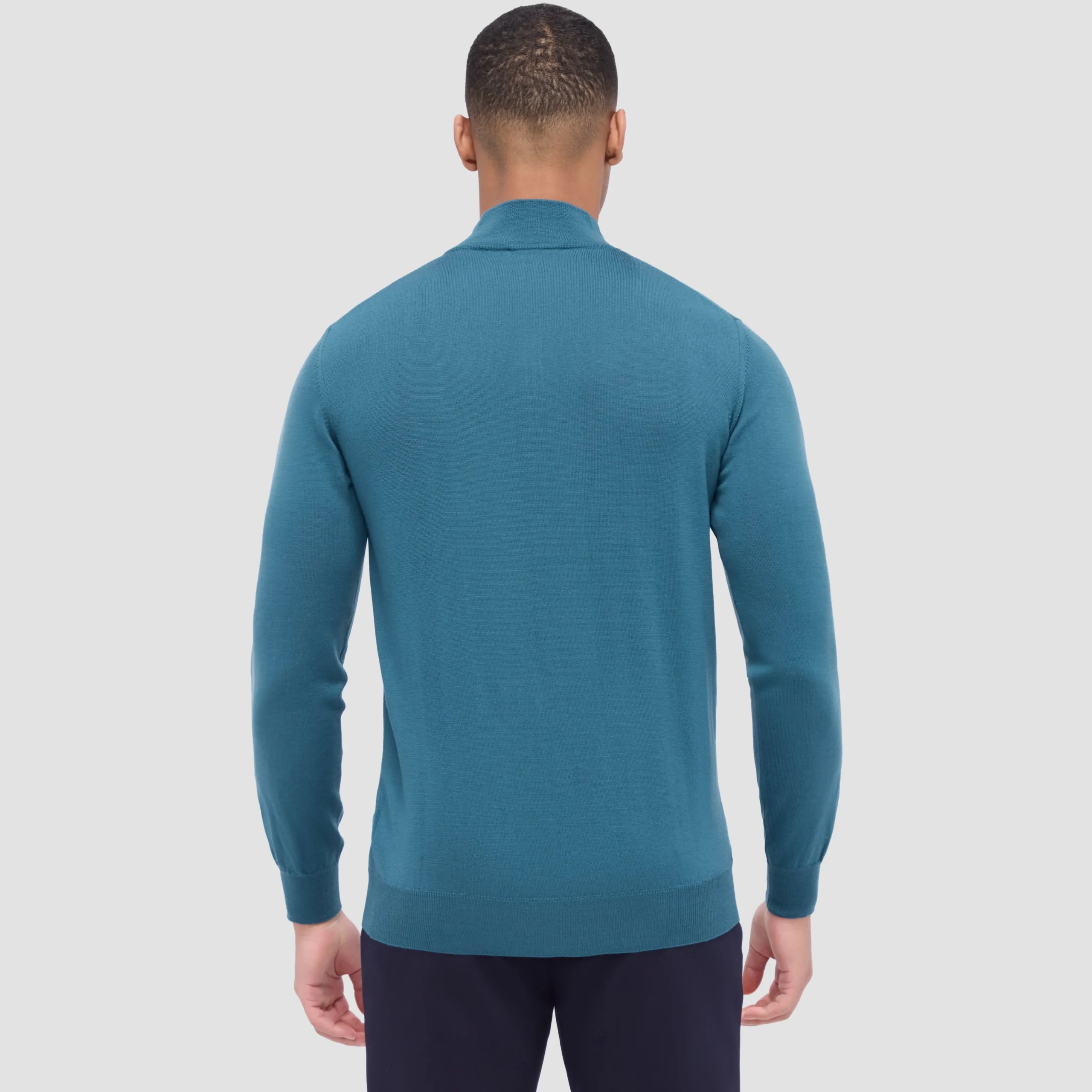Spencer Quarter-Zip Super Merino Sweater