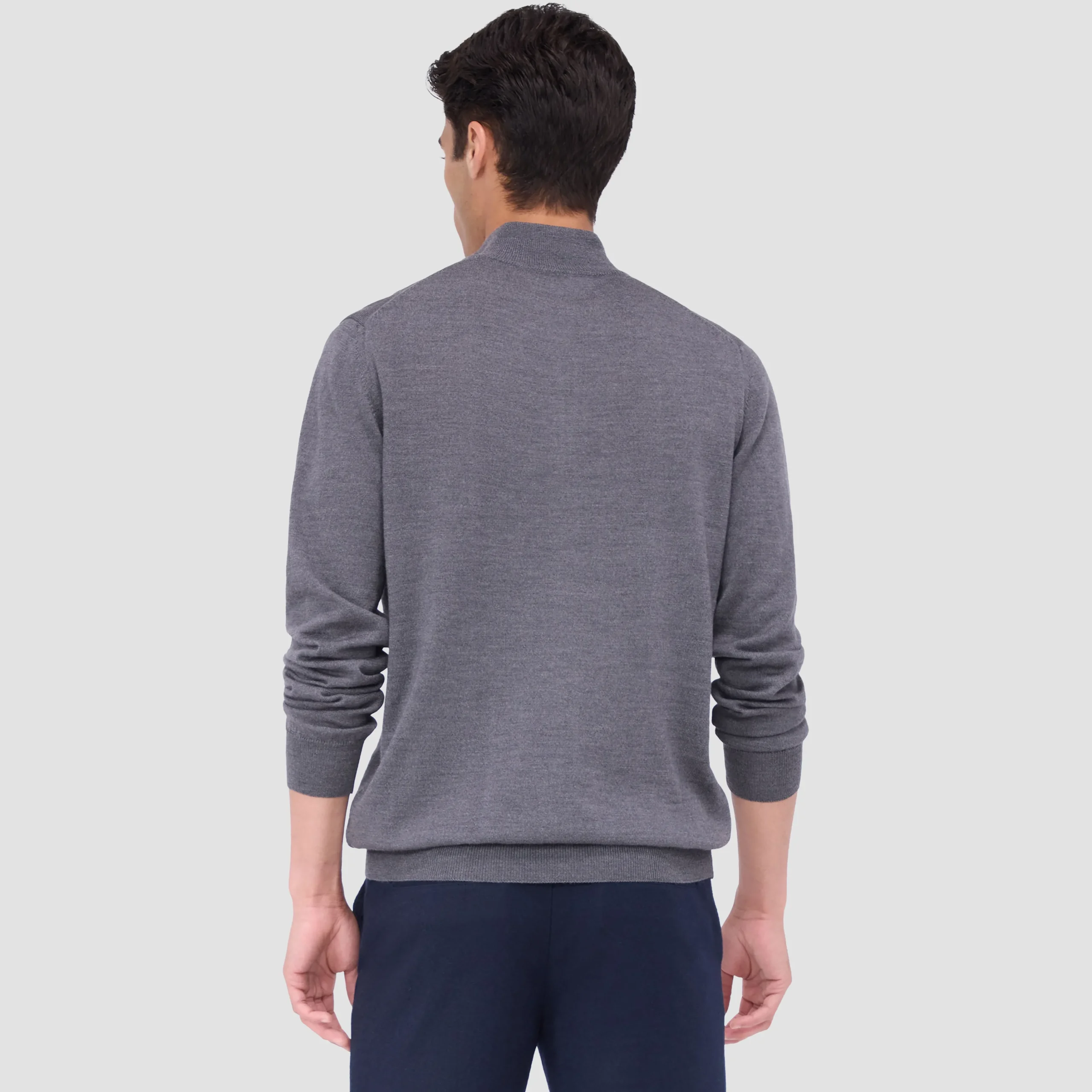 Spencer Quarter-Zip Super Merino Sweater