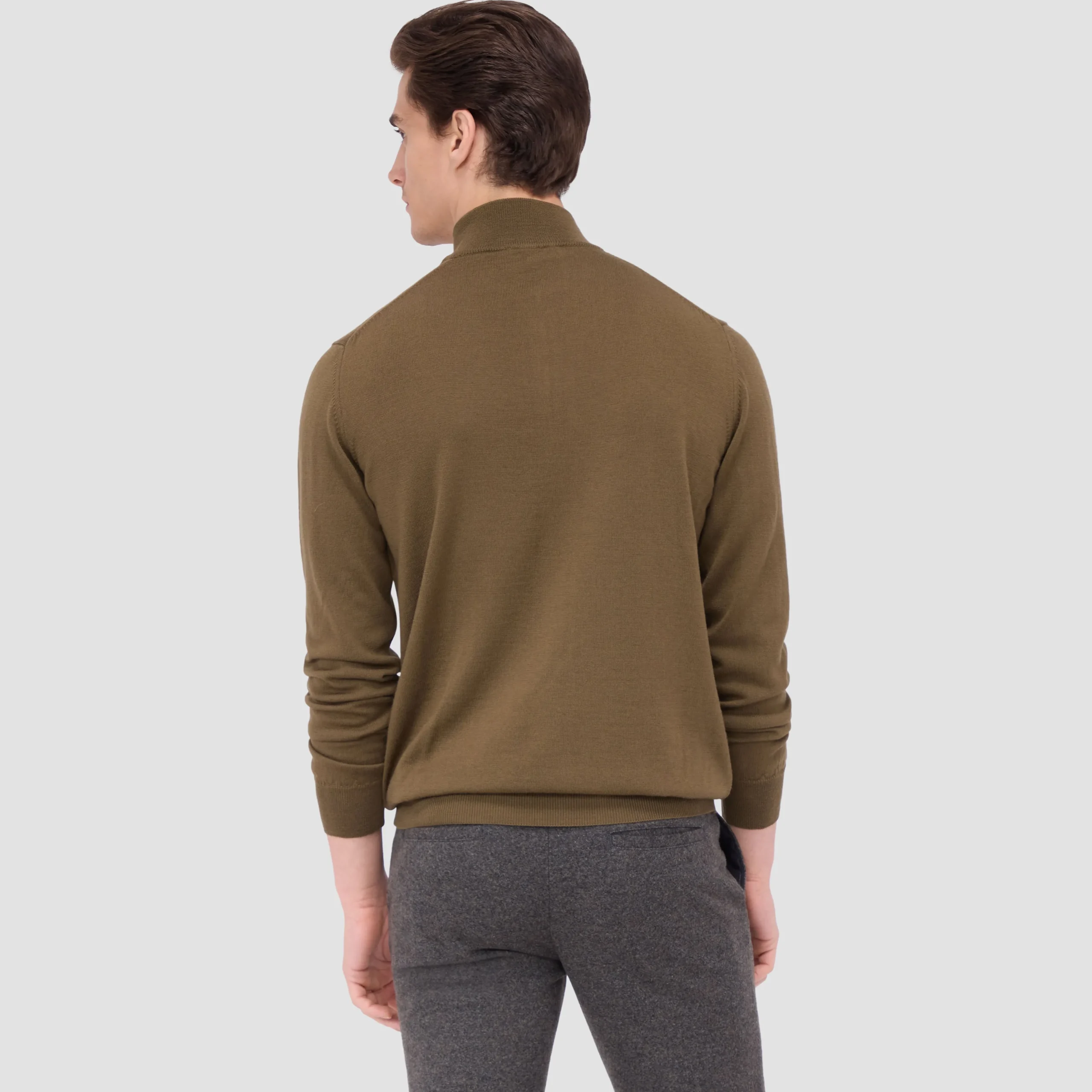 Spencer Quarter-Zip Super Merino Sweater