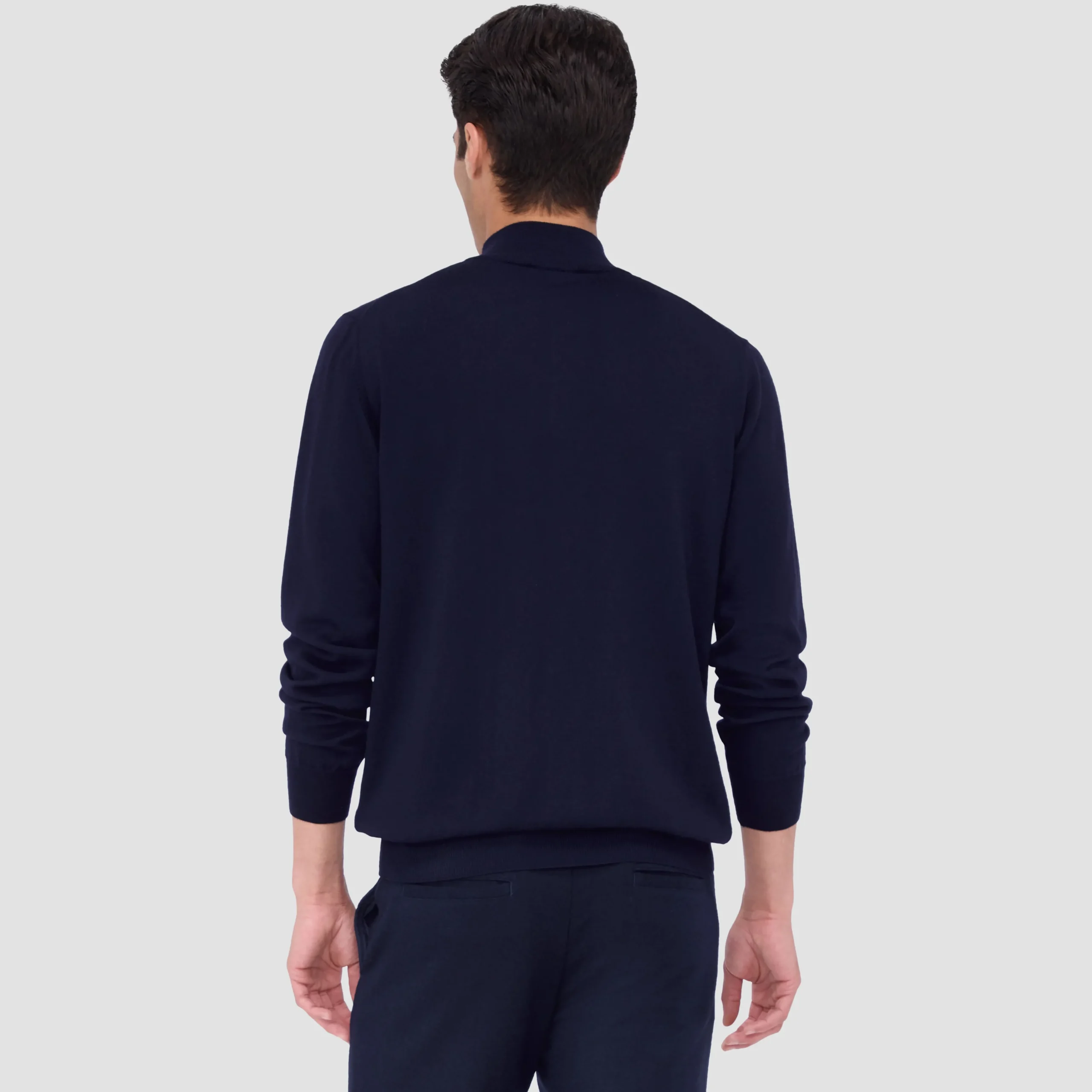 Spencer Quarter-Zip Super Merino Sweater