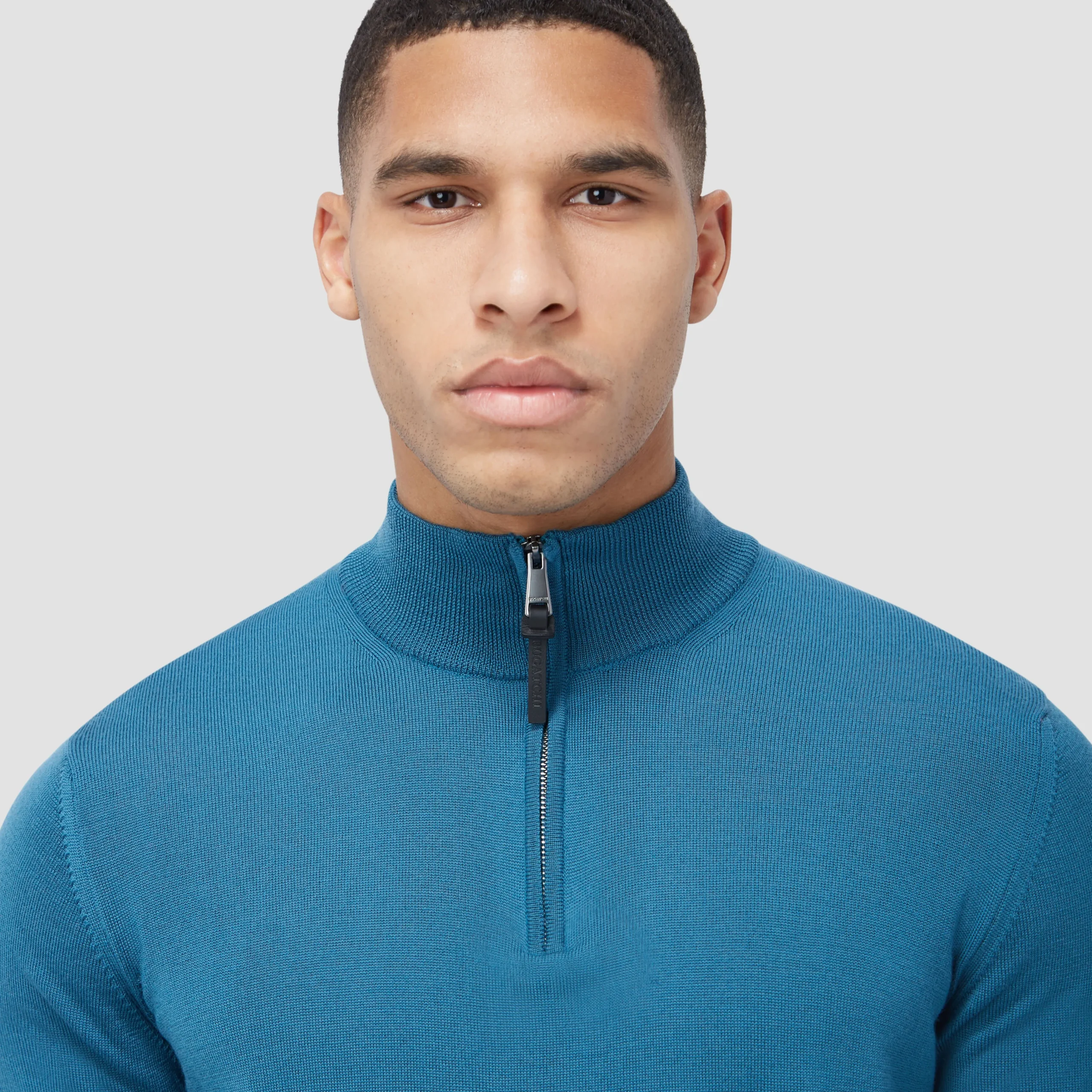 Spencer Quarter-Zip Super Merino Sweater