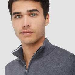 Spencer Quarter-Zip Super Merino Sweater