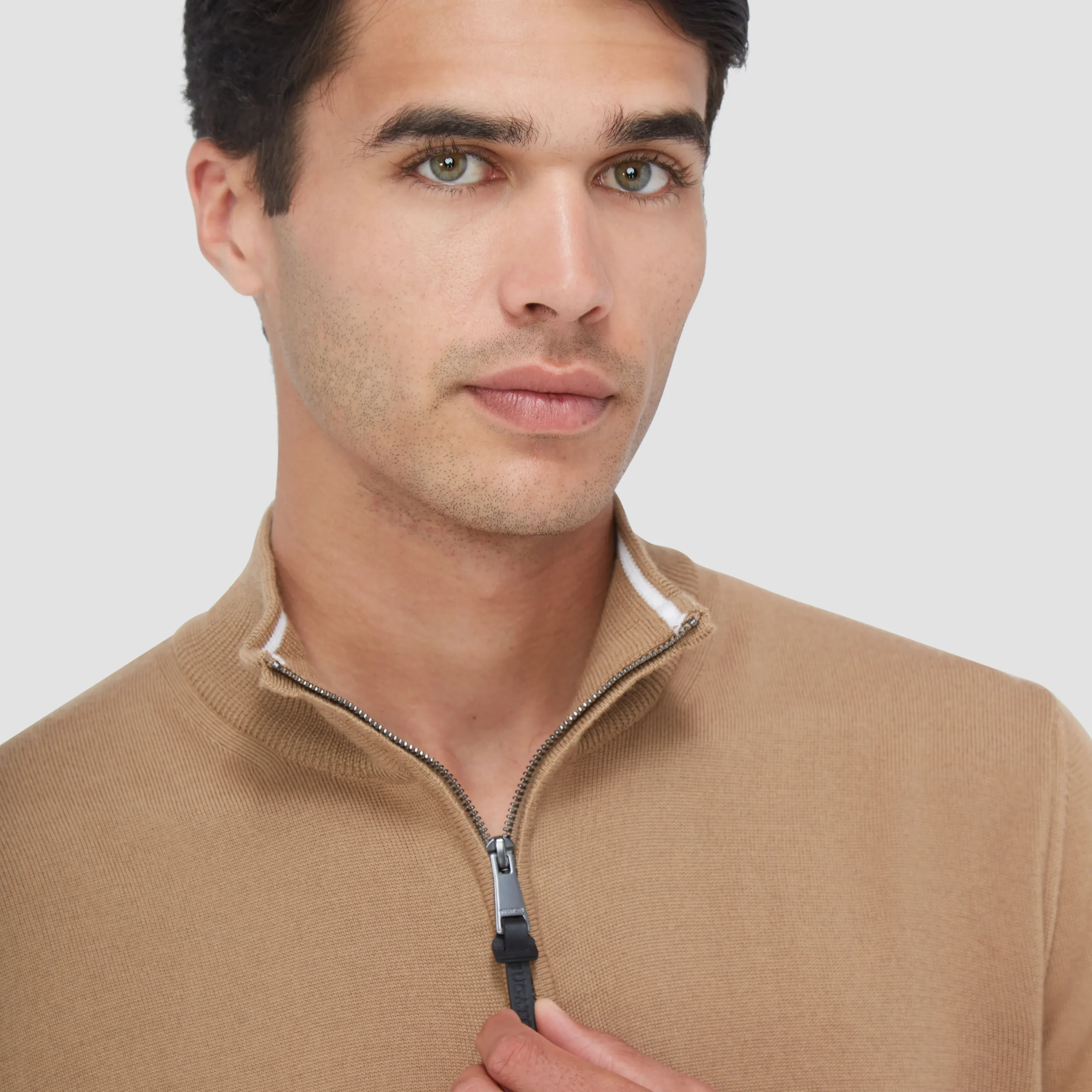 Spencer Quarter-Zip Super Merino Sweater