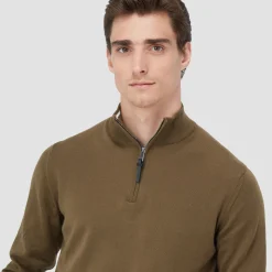 Spencer Quarter-Zip Super Merino Sweater