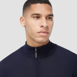 Spencer Quarter-Zip Super Merino Sweater
