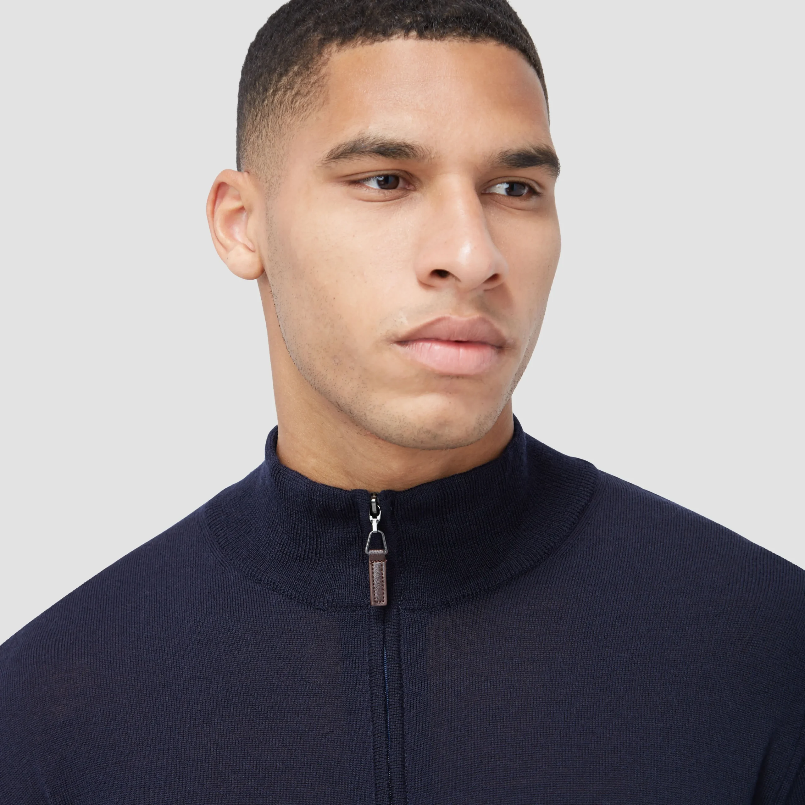 Spencer Quarter-Zip Super Merino Sweater