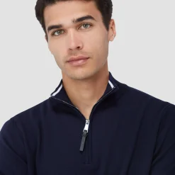 Spencer Quarter-Zip Super Merino Sweater