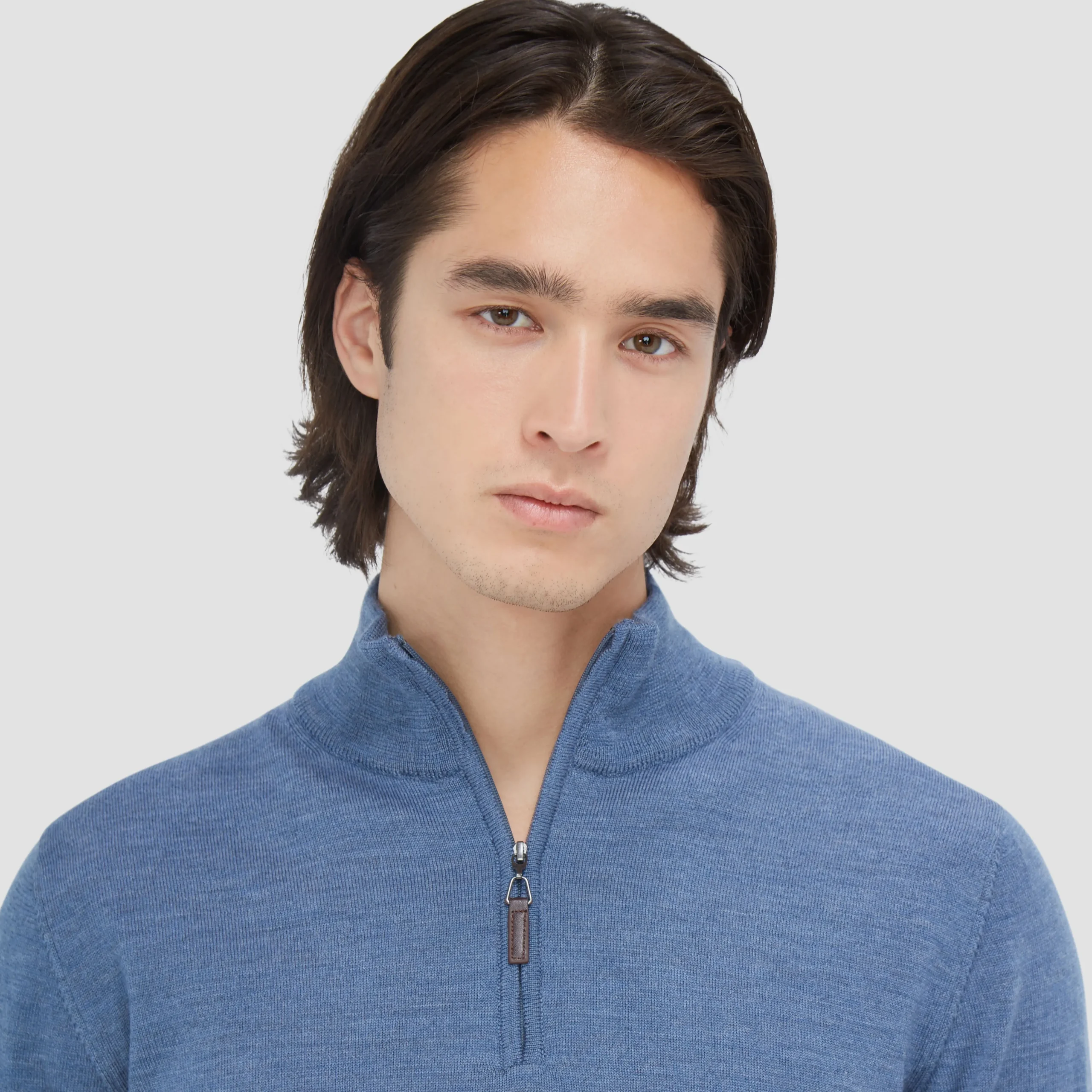 Spencer Quarter-Zip Super Merino Sweater
