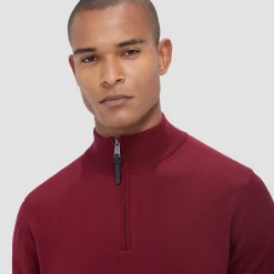 Spencer Quarter-Zip Super Merino Sweater