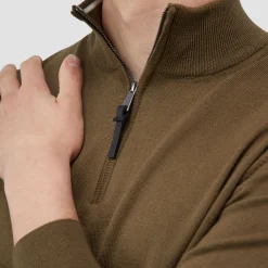 Spencer Quarter-Zip Super Merino Sweater