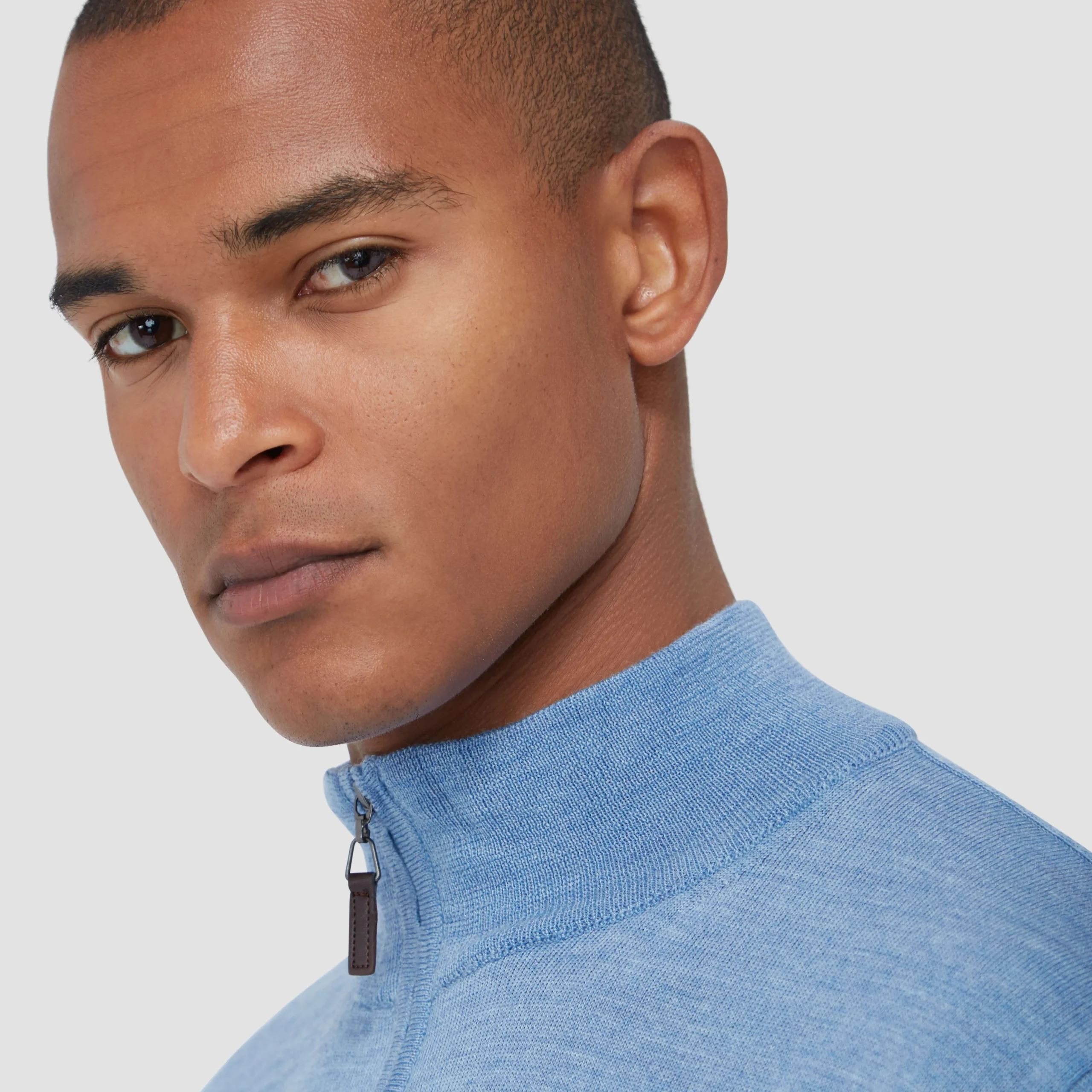 Spencer Quarter-Zip Super Merino Sweater