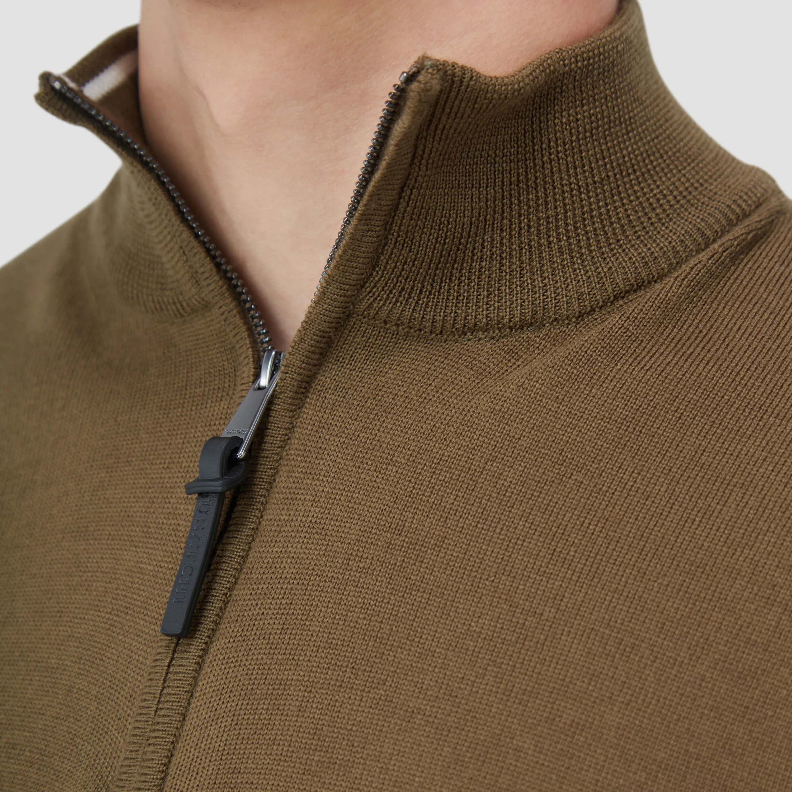 Spencer Quarter-Zip Super Merino Sweater