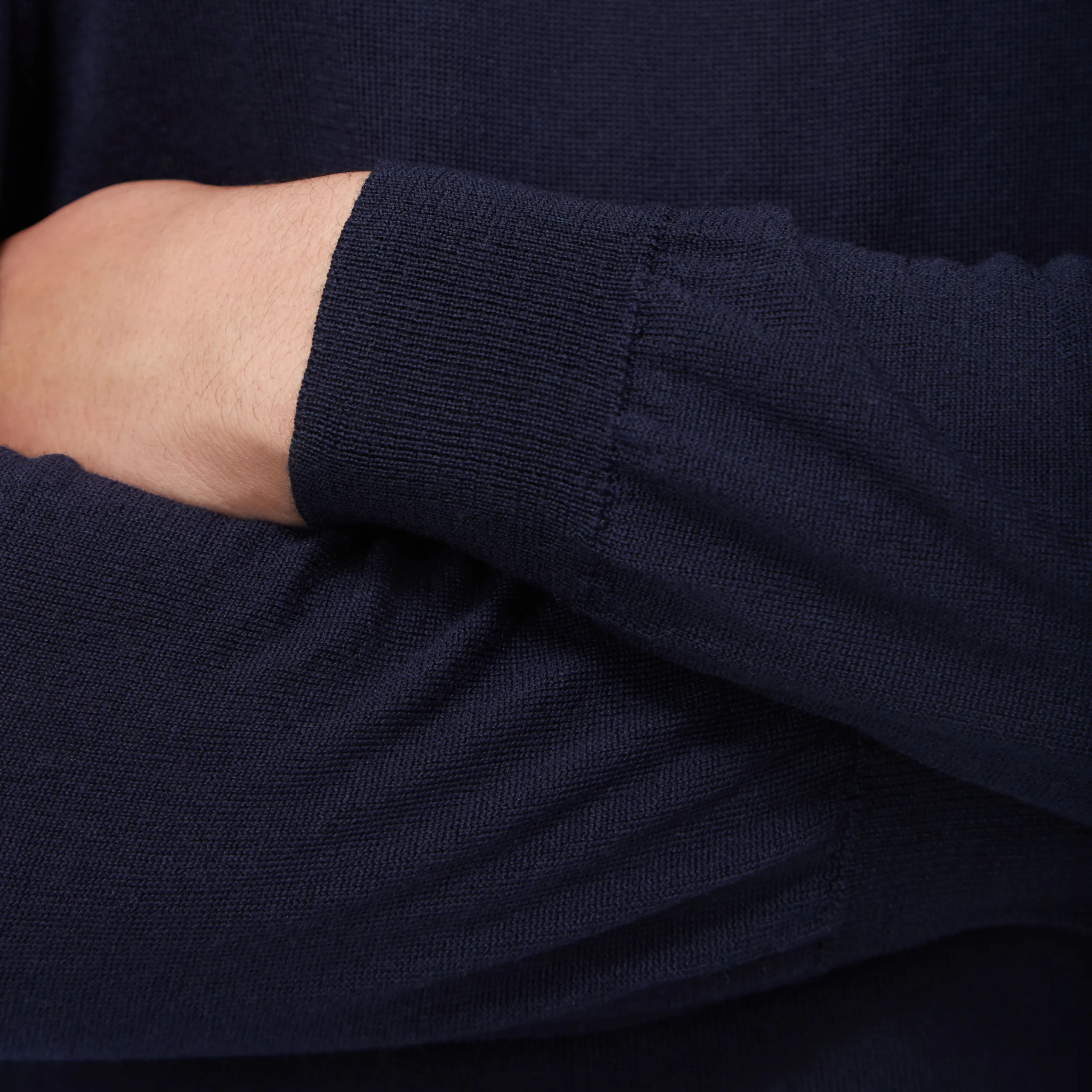 Spencer Quarter-Zip Super Merino Sweater