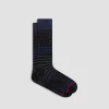 Stripe and Dot Mid-Calf Socks