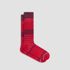 Stripe and Dot Mid-Calf Socks