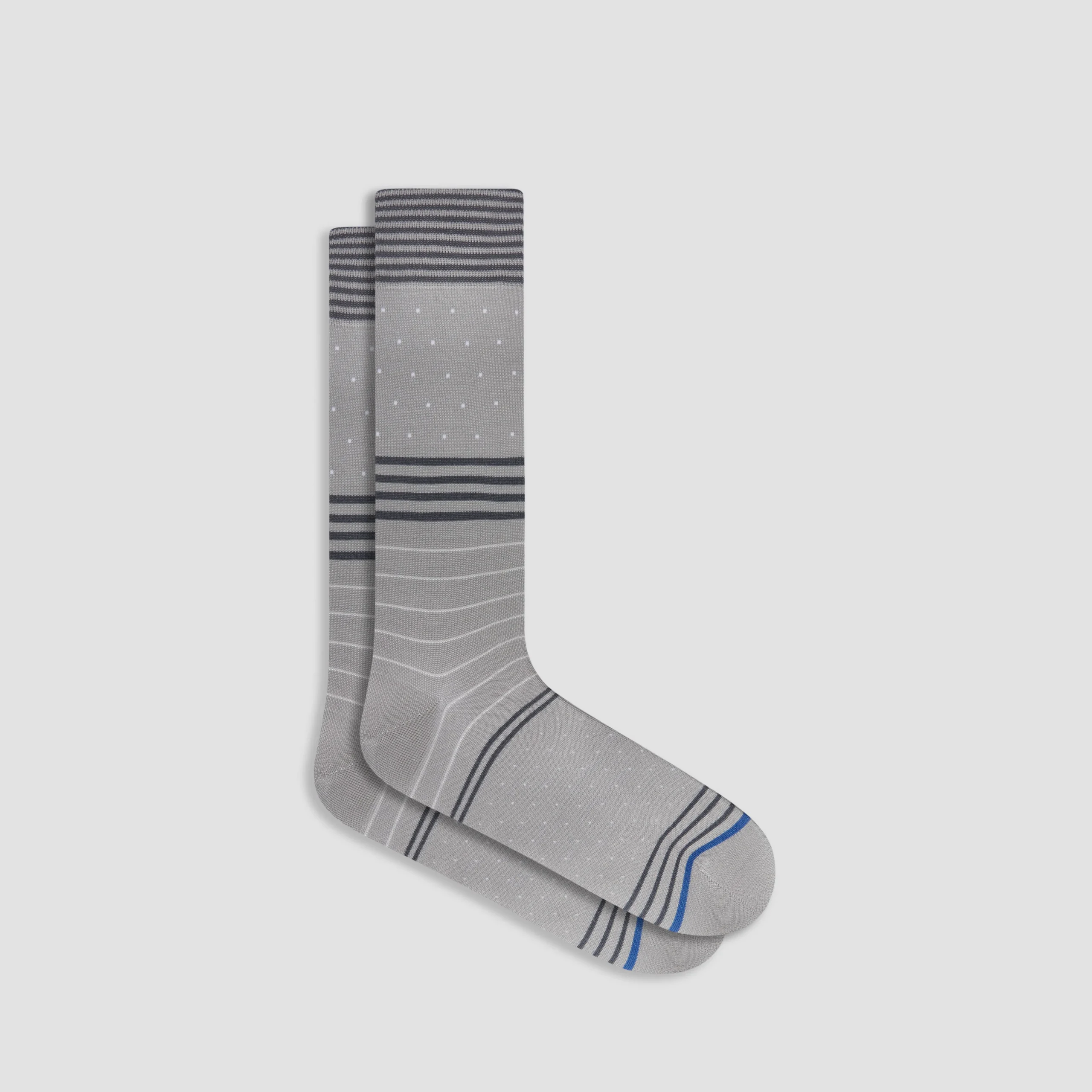 Stripe and Dot Mid-Calf Socks