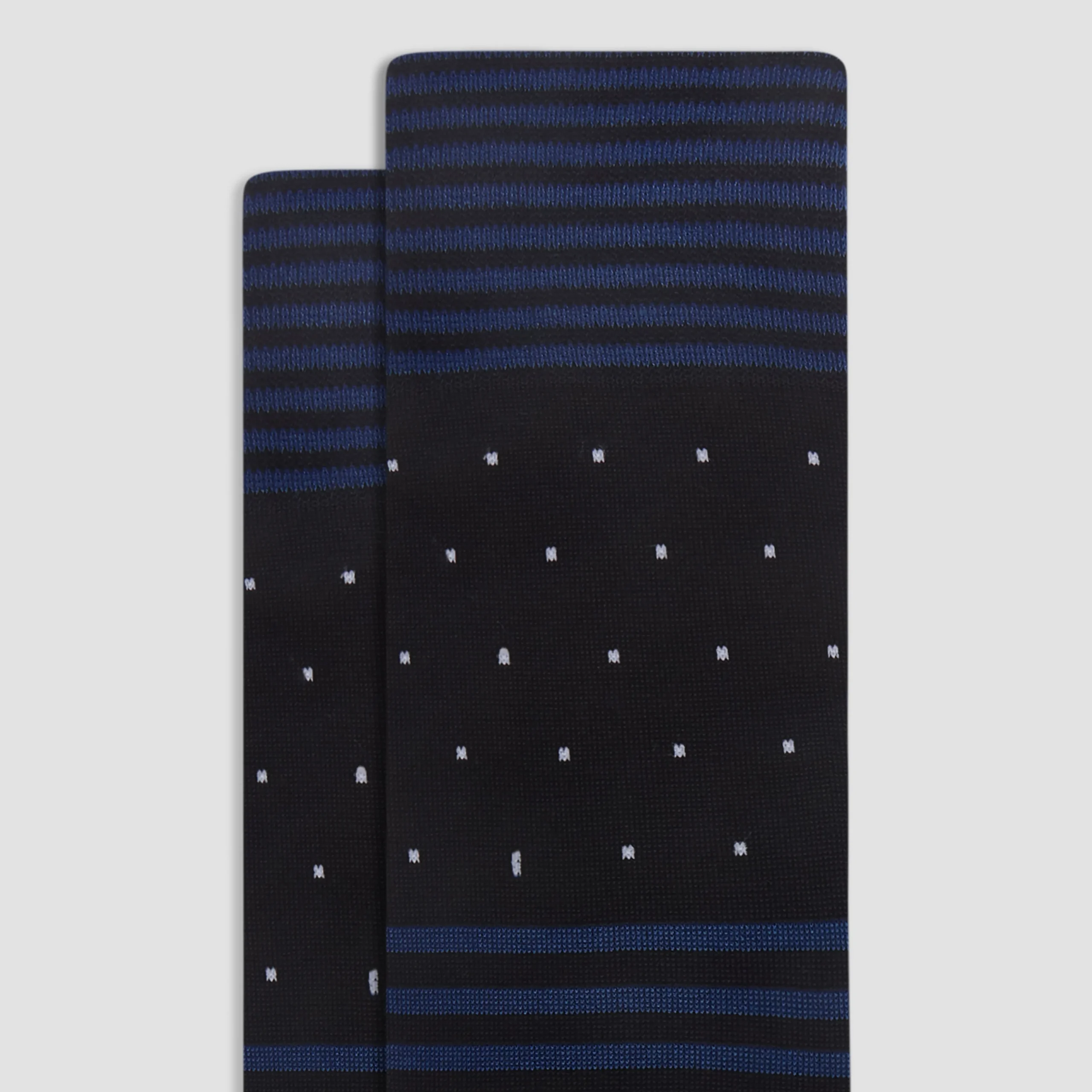 Stripe and Dot Mid-Calf Socks