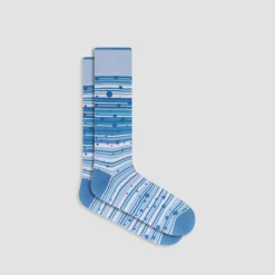 Striped Mid-Calf Socks