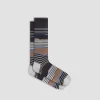 Striped Mid-Calf Socks