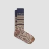 Striped Mid-Calf Socks