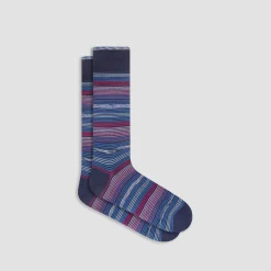 Striped Mid-Calf Socks